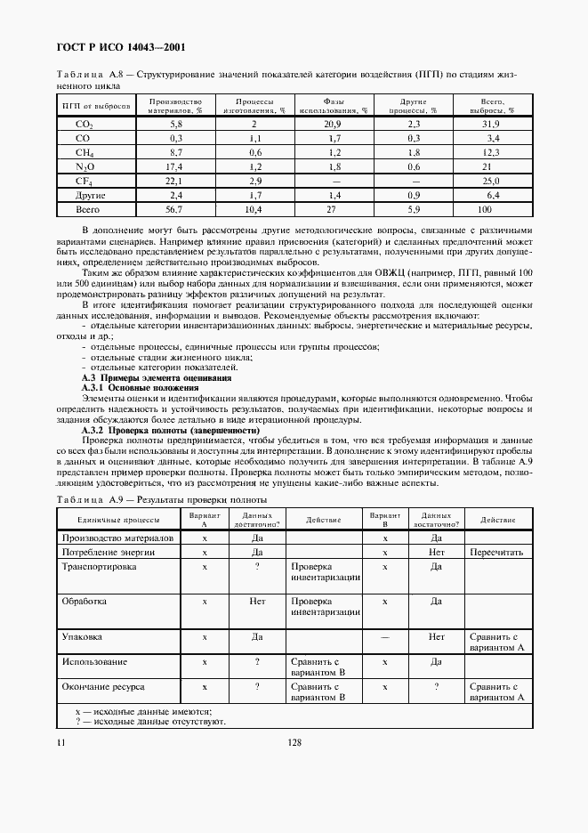 Страница 15 ГОСТ Р ИСО 14043-2001