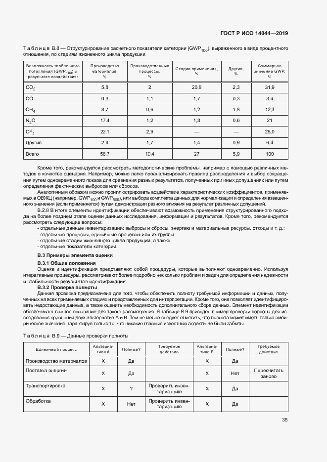 Страница 40 ГОСТ Р ИСО 14044-2019