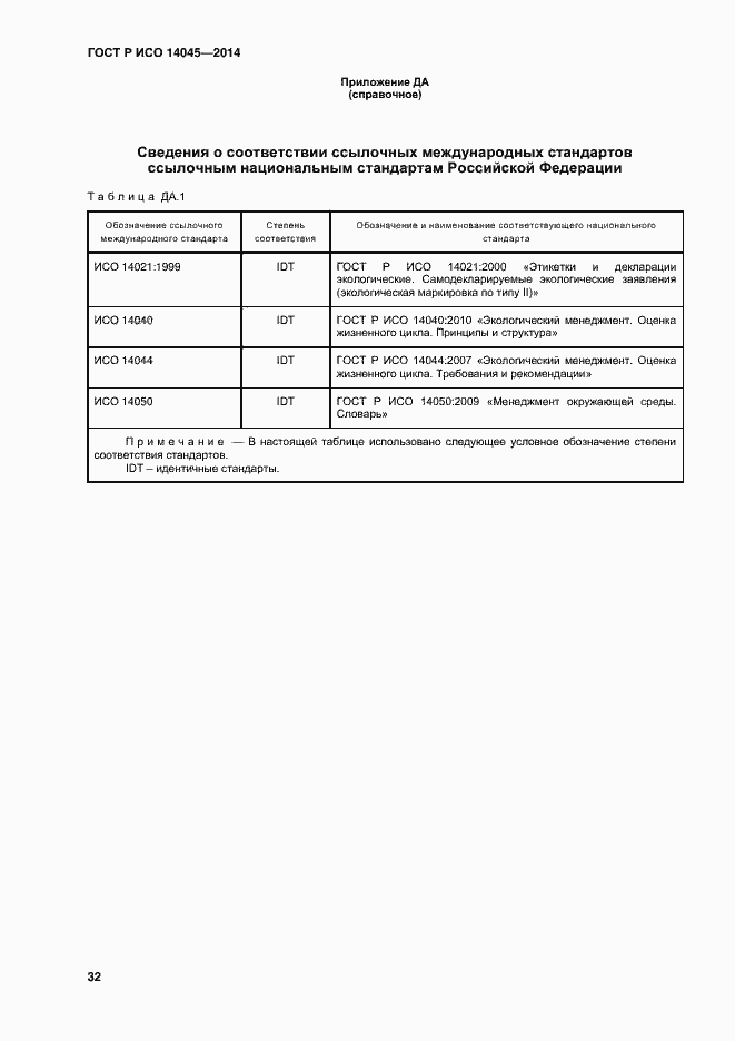 Страница 36 ГОСТ Р ИСО 14045-2014