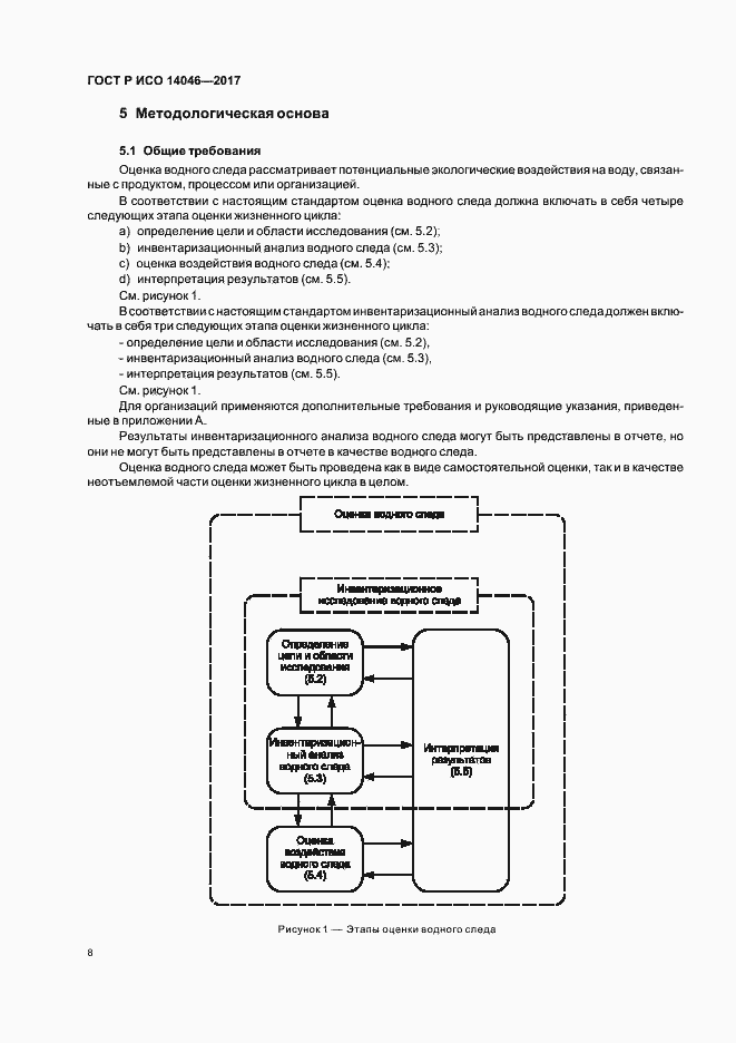 Страница 12 ГОСТ Р ИСО 14046-2017