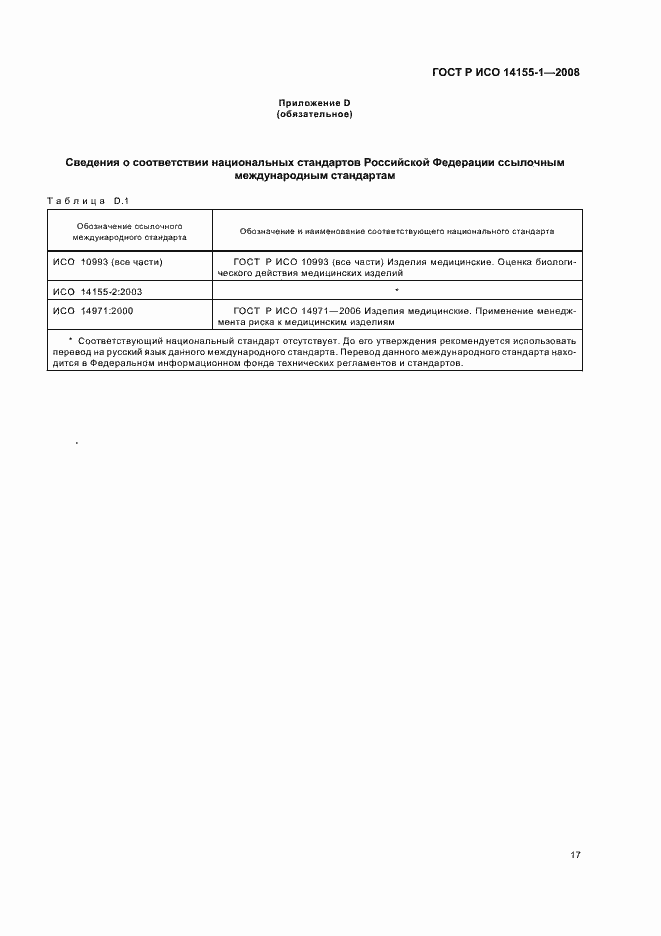 Страница 21 ГОСТ Р ИСО 14155-1-2008