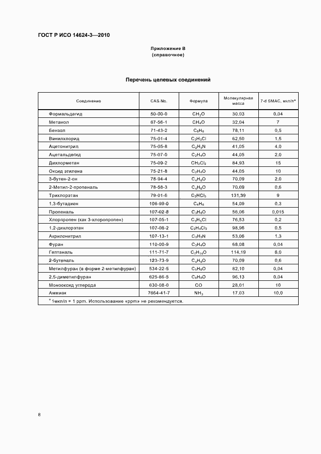 Страница 12 ГОСТ Р ИСО 14624-3-2010