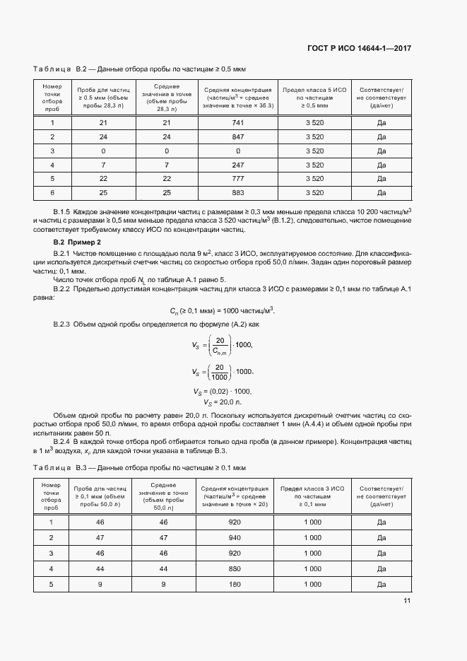 Страница 16 ГОСТ Р ИСО 14644-1-2017
