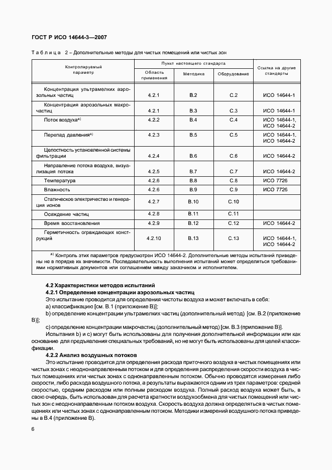 Страница 10 ГОСТ Р ИСО 14644-3-2007