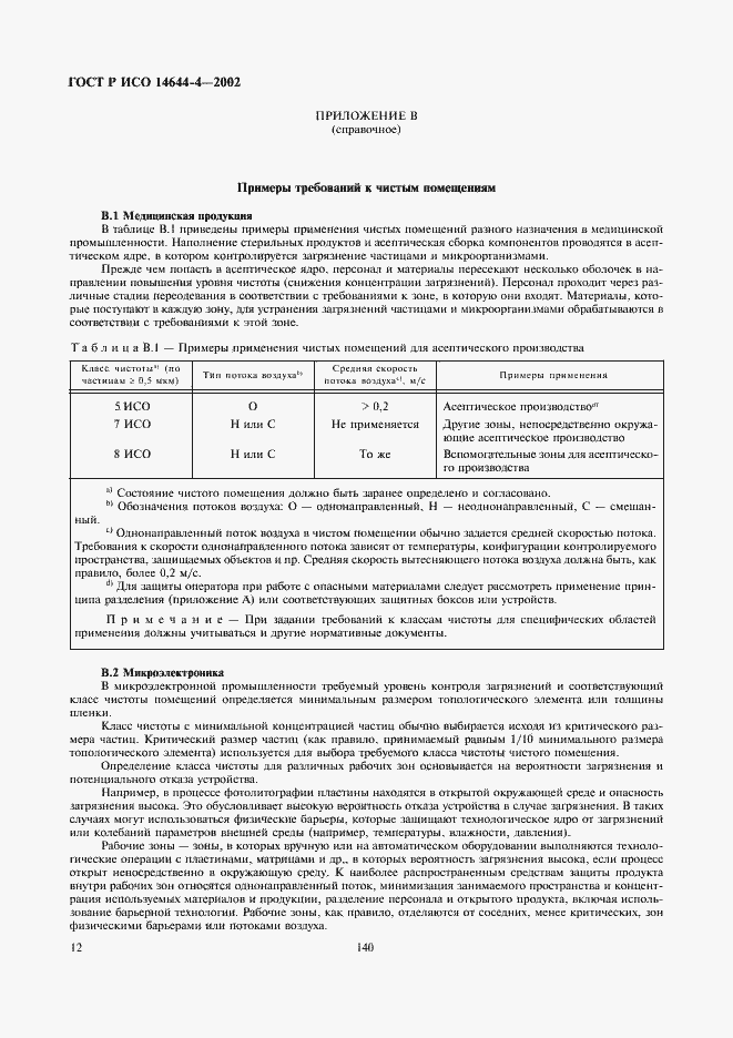 Страница 16 ГОСТ Р ИСО 14644-4-2002