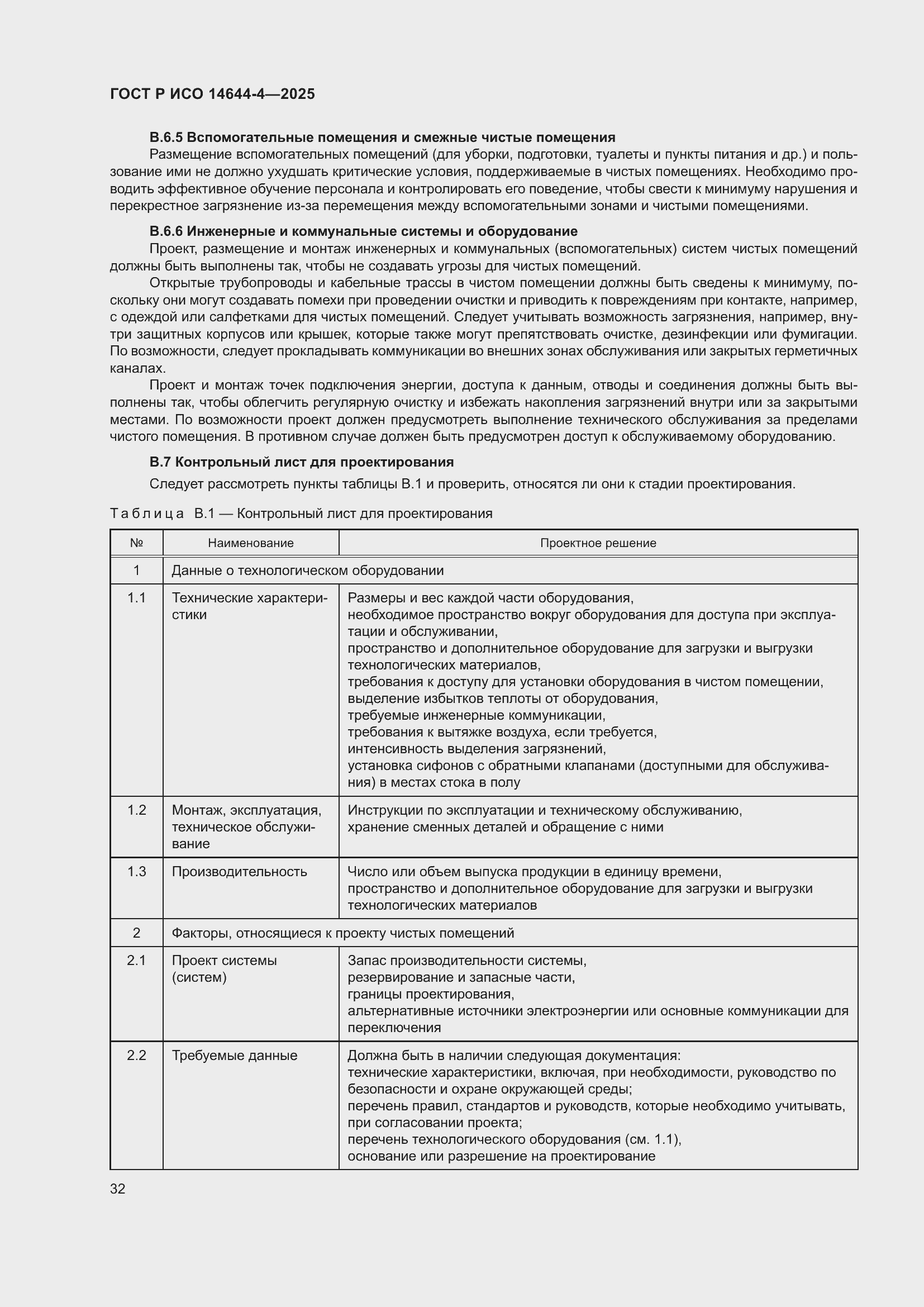 Страница 38 ГОСТ Р ИСО 14644-4-2025