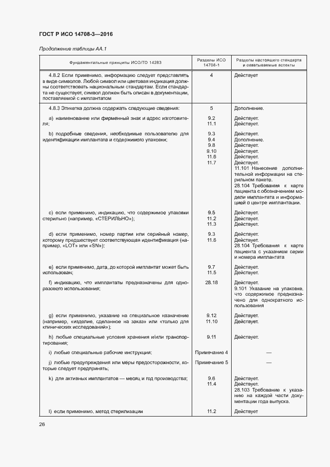 Страница 30 ГОСТ Р ИСО 14708-3-2016