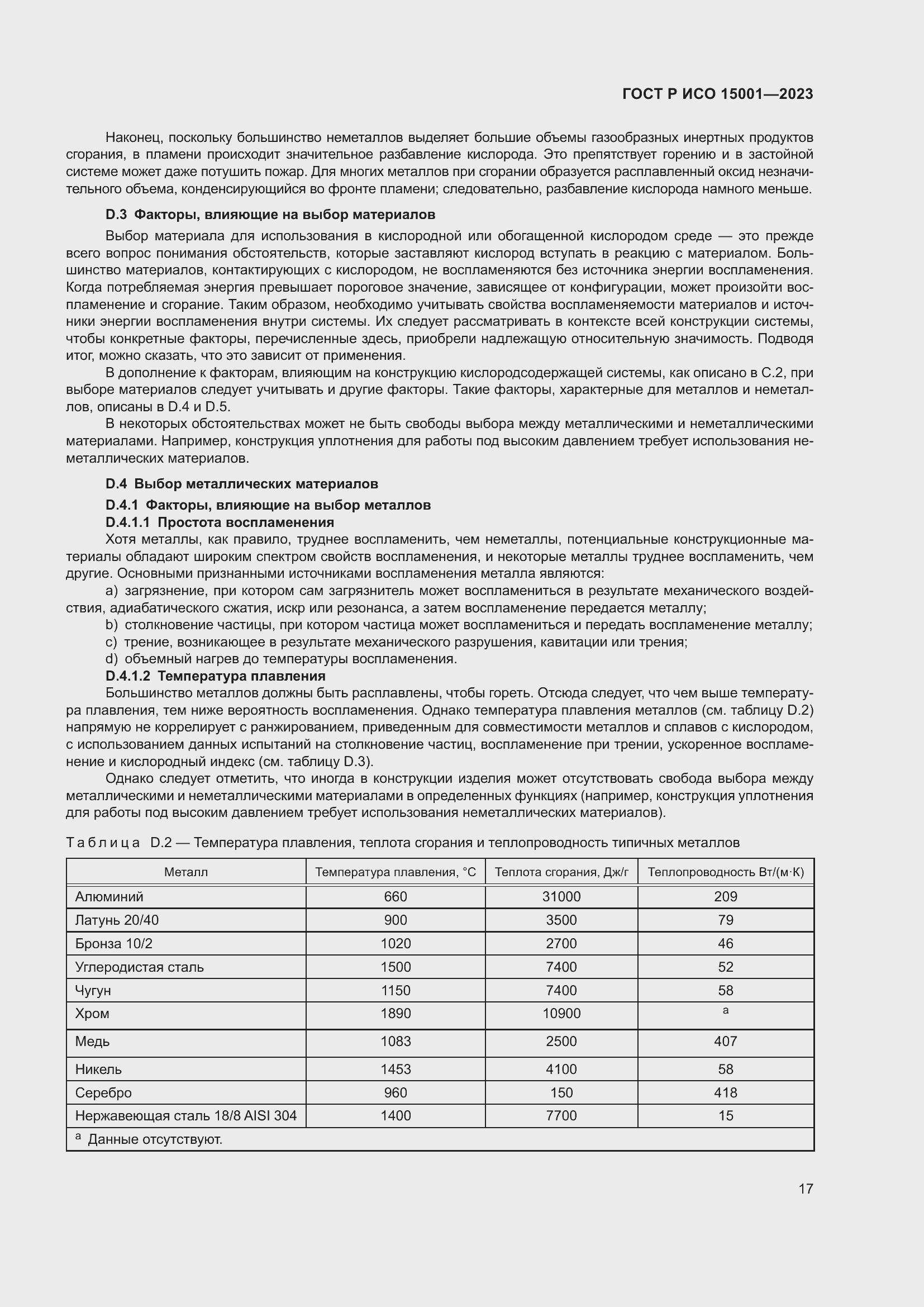 Страница 21 ГОСТ Р ИСО 15001-2023