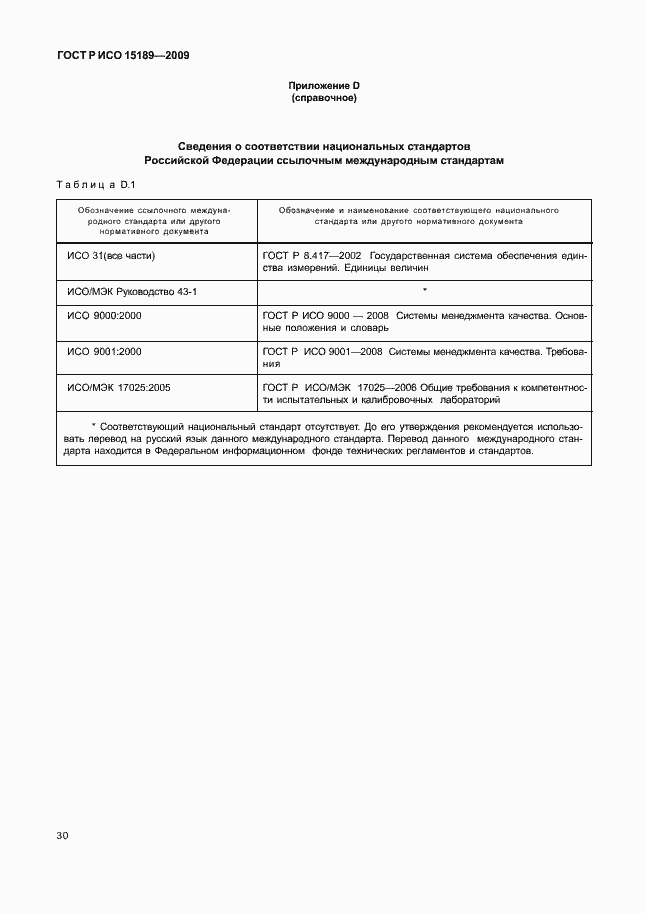 Страница 34 ГОСТ Р ИСО 15189-2009
