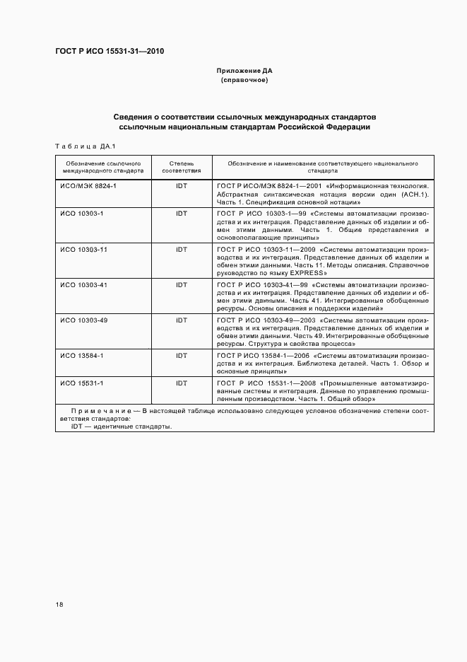 Страница 22 ГОСТ Р ИСО 15531-31-2010