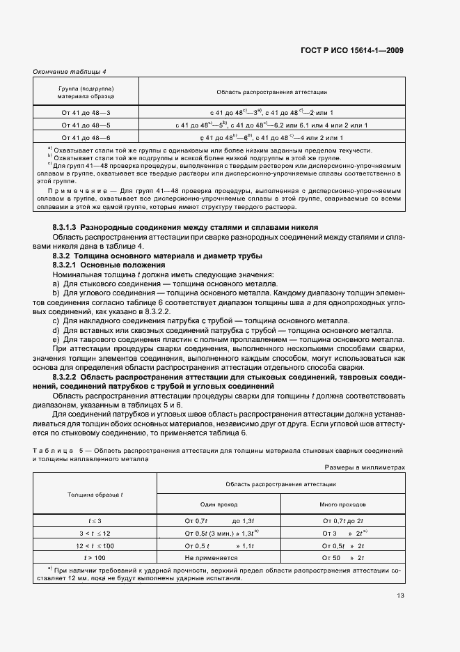 Страница 17 ГОСТ Р ИСО 15614-1-2009