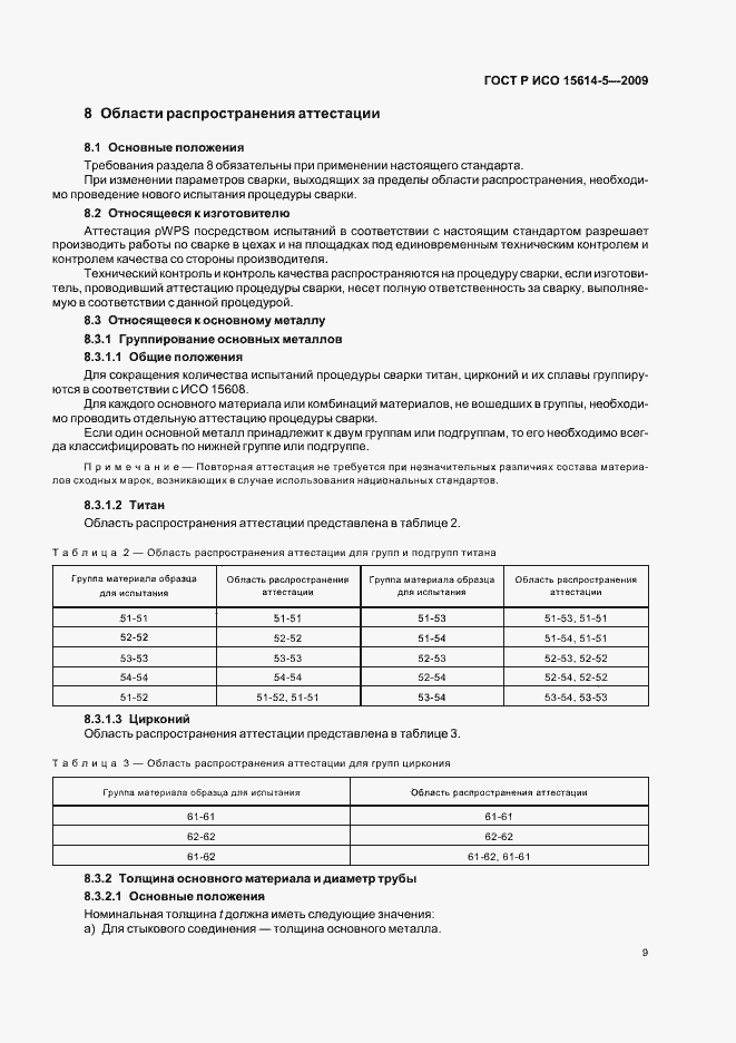 Страница 13 ГОСТ Р ИСО 15614-5-2009