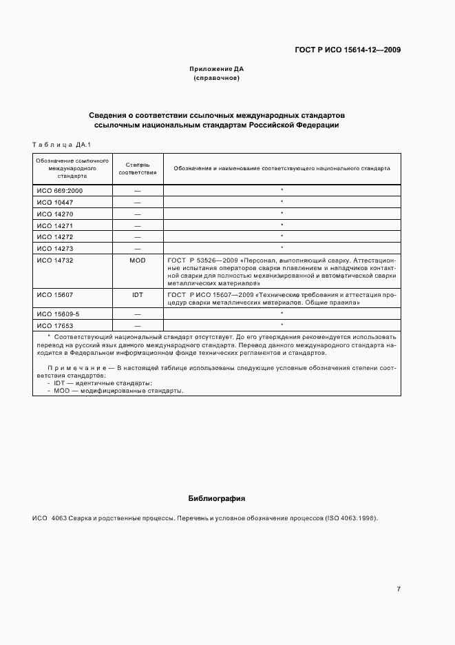 Страница 11 ГОСТ Р ИСО 15614-12-2009