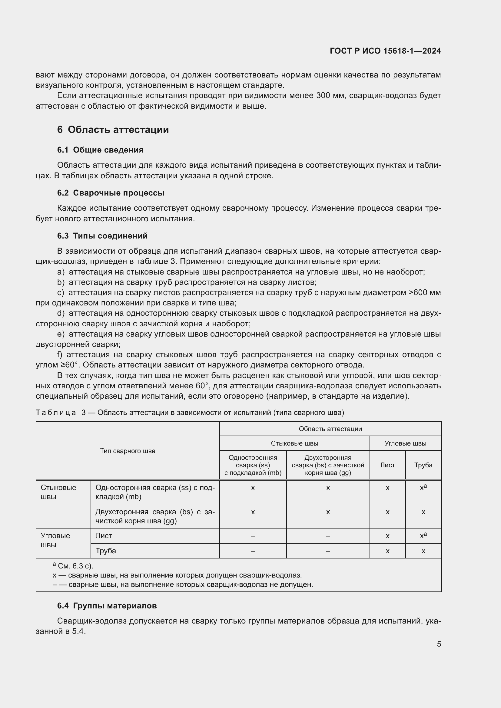 Страница 9 ГОСТ Р ИСО 15618-1-2024