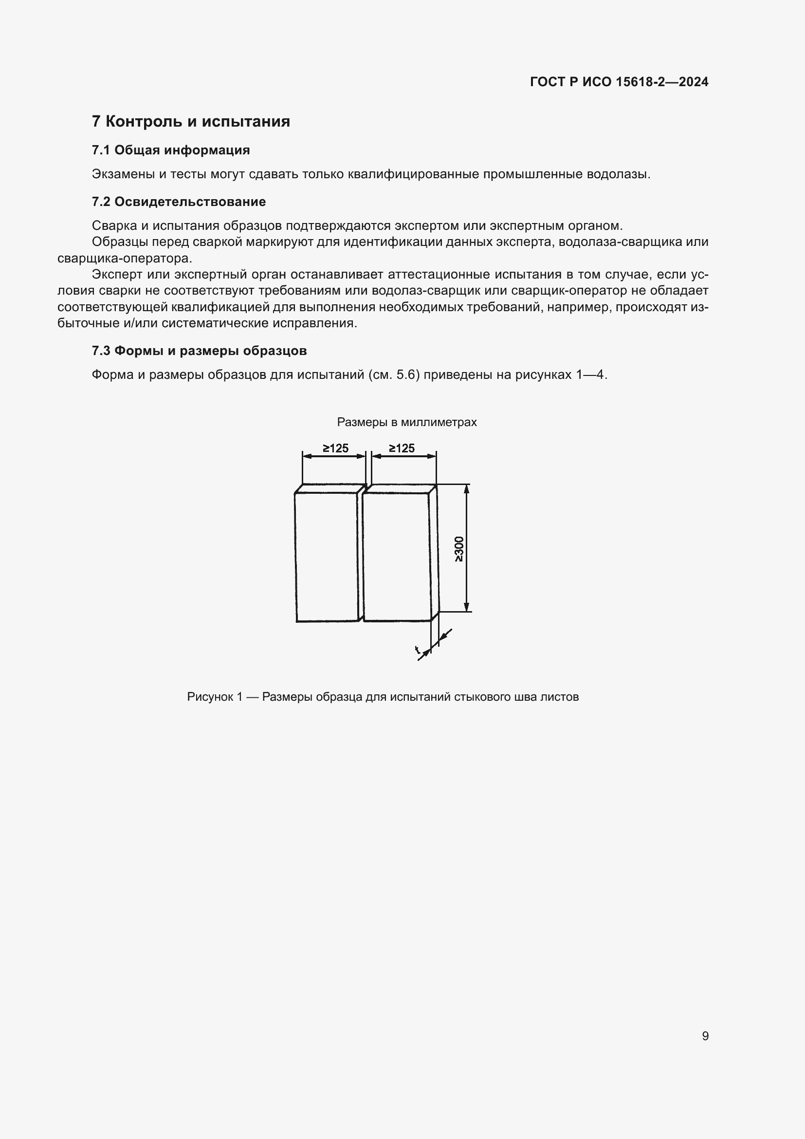 Страница 13 ГОСТ Р ИСО 15618-2-2024