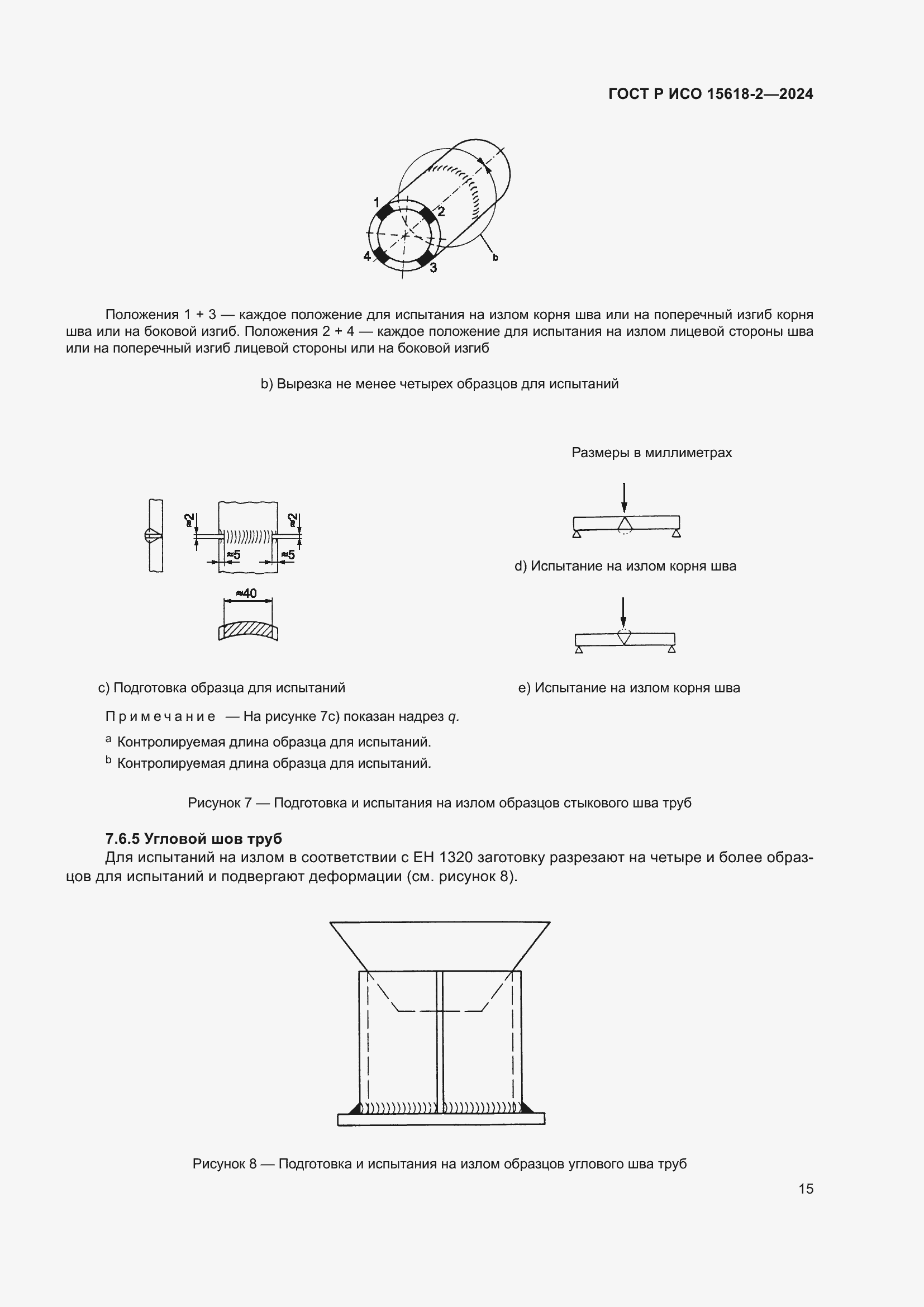 Страница 19 ГОСТ Р ИСО 15618-2-2024