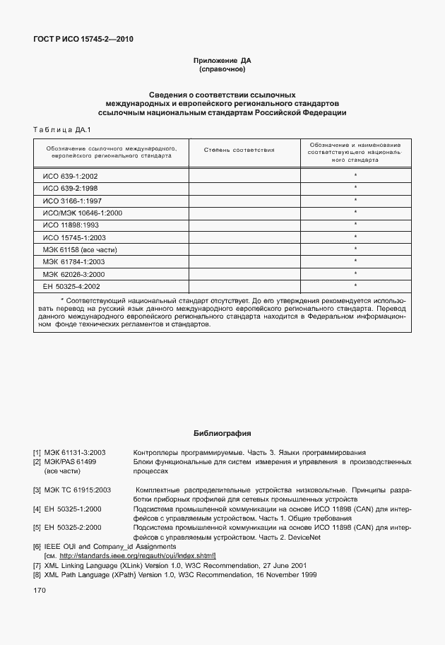 Страница 174 ГОСТ Р ИСО 15745-2-2010