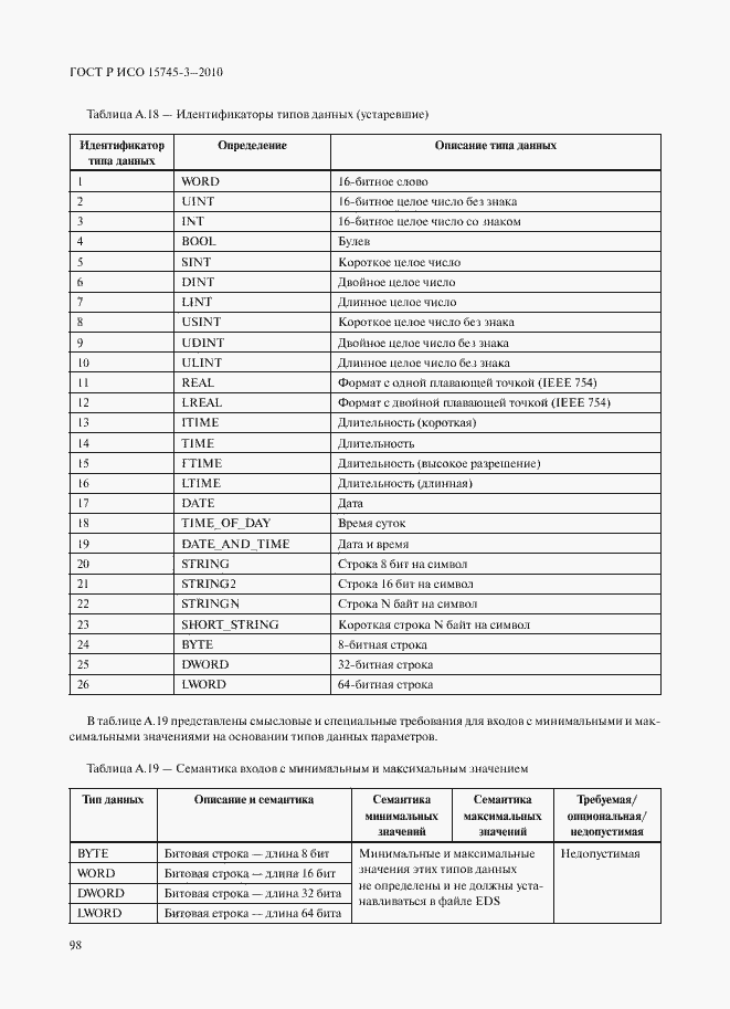 Страница 103 ГОСТ Р ИСО 15745-3-2010