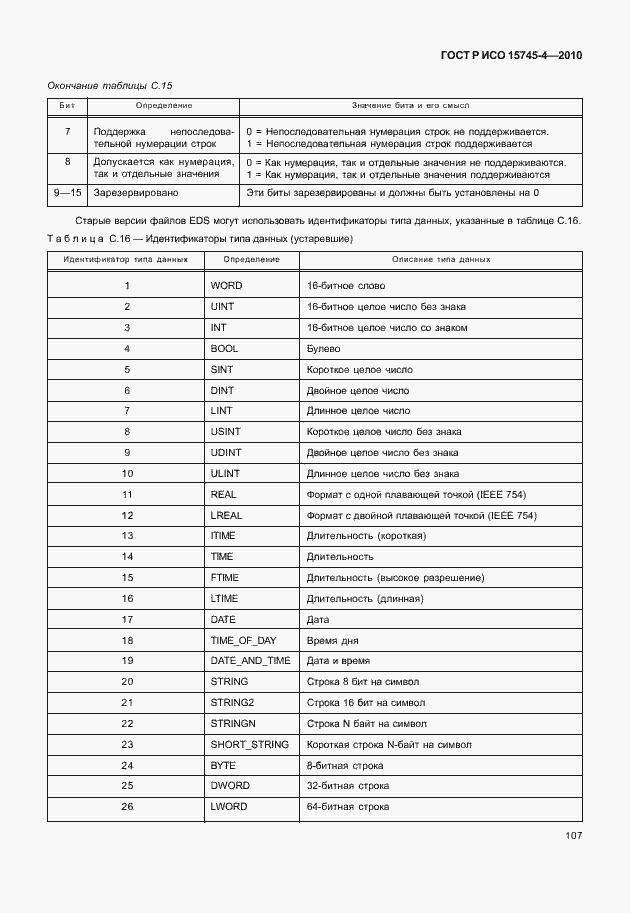 Страница 111 ГОСТ Р ИСО 15745-4-2010