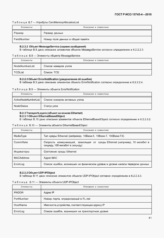 Страница 45 ГОСТ Р ИСО 15745-4-2010