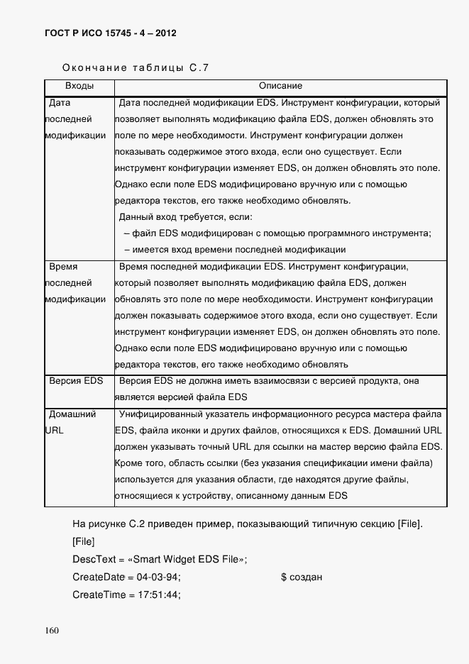 Страница 164 ГОСТ Р ИСО 15745-4-2012
