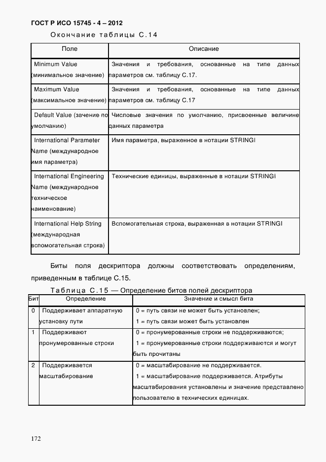 Страница 176 ГОСТ Р ИСО 15745-4-2012