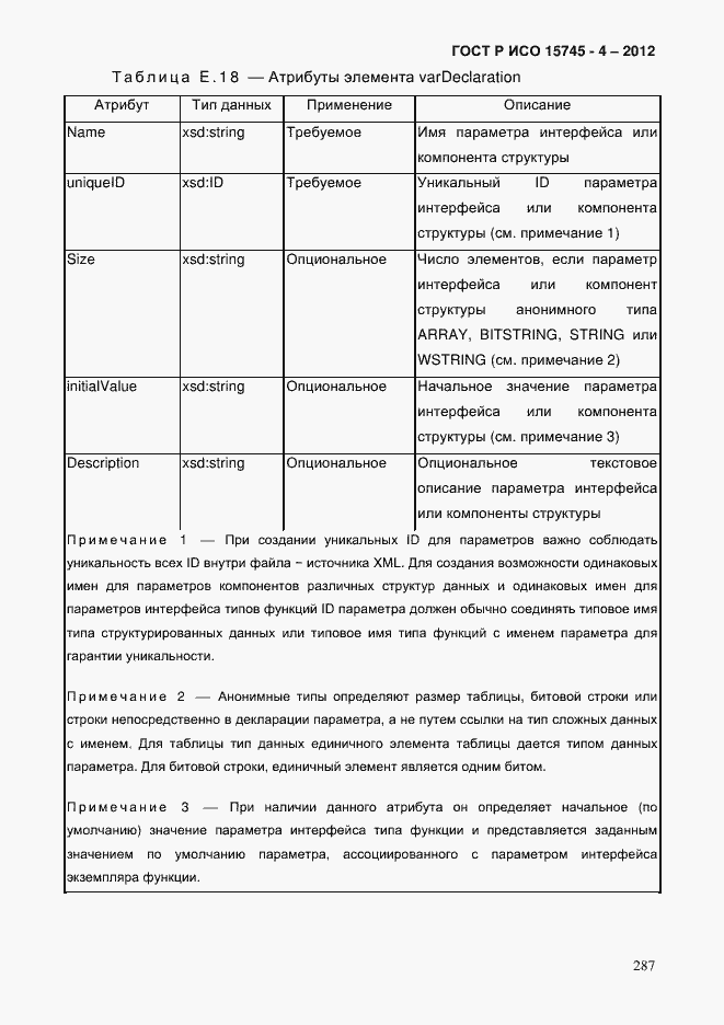 Страница 291 ГОСТ Р ИСО 15745-4-2012