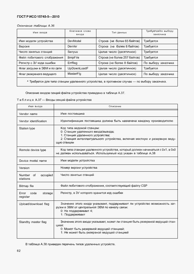 Страница 66 ГОСТ Р ИСО 15745-5-2010