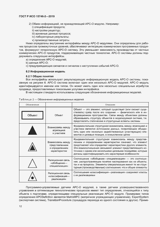Страница 16 ГОСТ Р ИСО 15746-2-2019