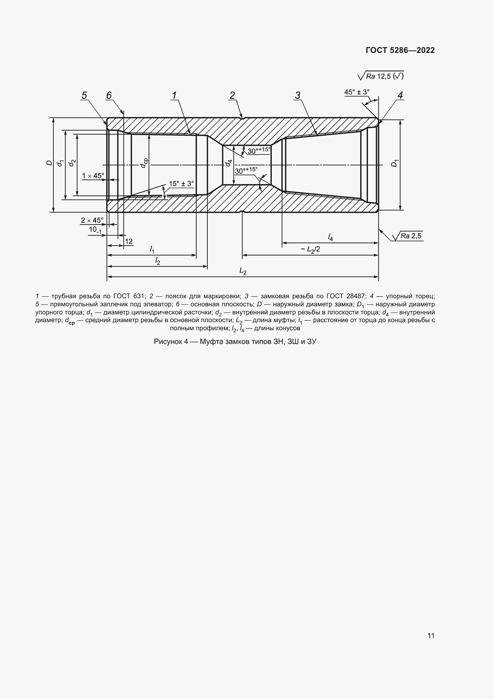 Страница 15 ГОСТ 5286-2022