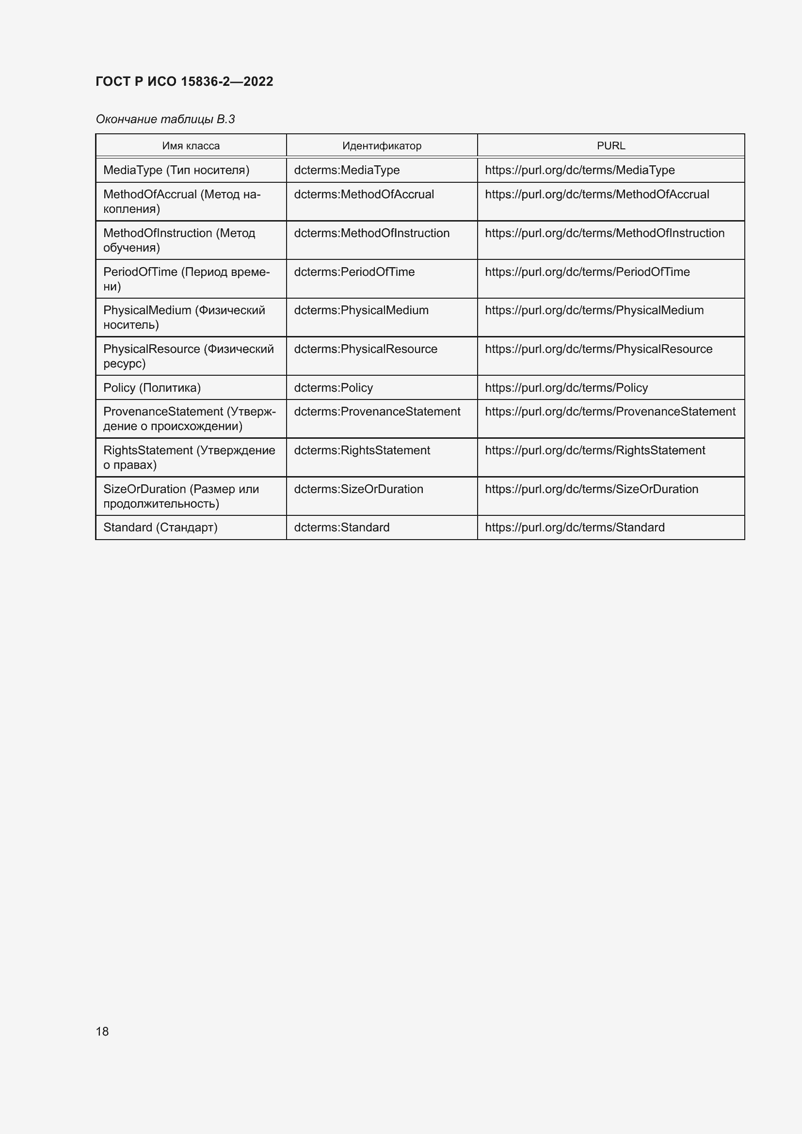 Страница 22 ГОСТ Р ИСО 15836-2-2022