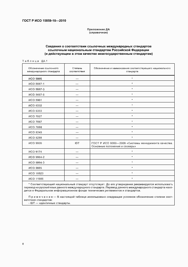 Страница 12 ГОСТ Р ИСО 15859-10-2010