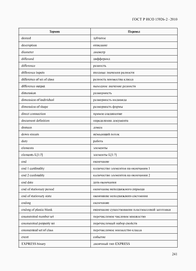 Страница 245 ГОСТ Р ИСО 15926-2-2010