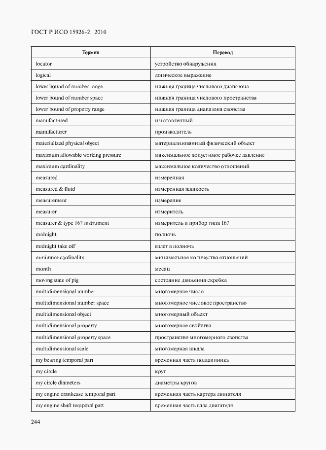 Страница 248 ГОСТ Р ИСО 15926-2-2010