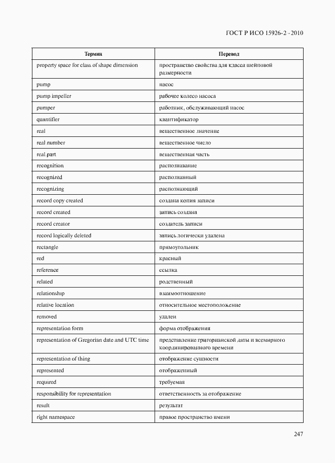 Страница 251 ГОСТ Р ИСО 15926-2-2010