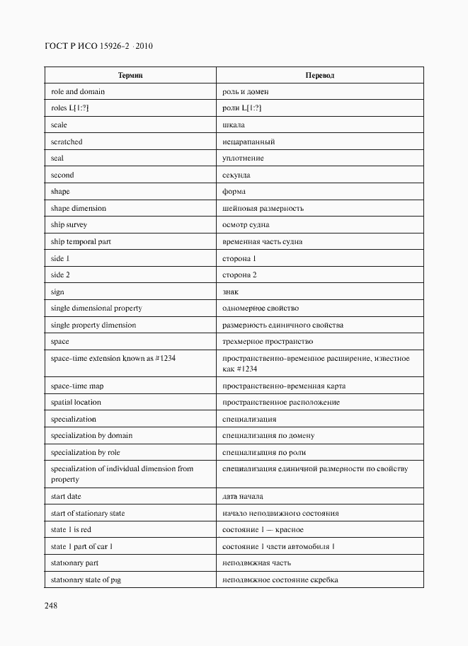 Страница 252 ГОСТ Р ИСО 15926-2-2010