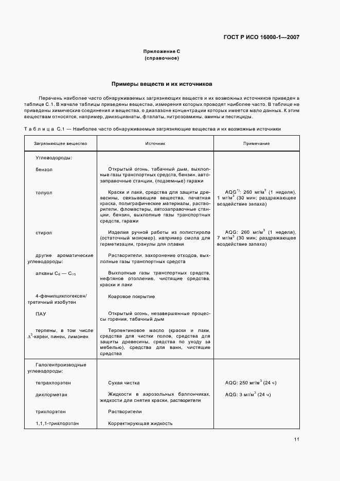 Страница 15 ГОСТ Р ИСО 16000-1-2007