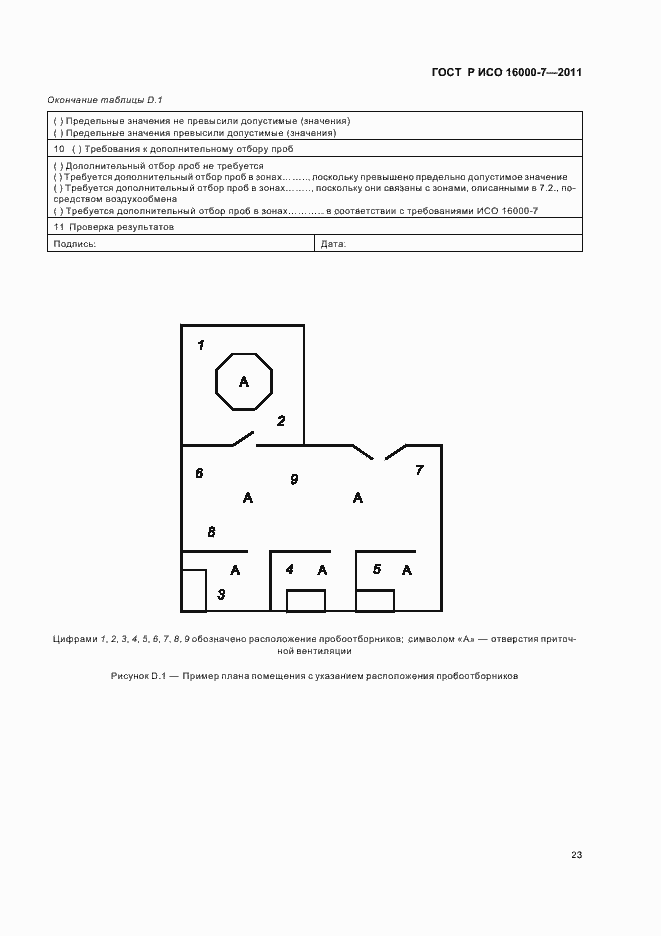 Страница 27 ГОСТ Р ИСО 16000-7-2011