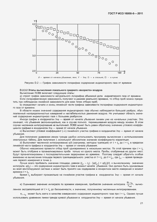 Страница 25 ГОСТ Р ИСО 16000-8-2011