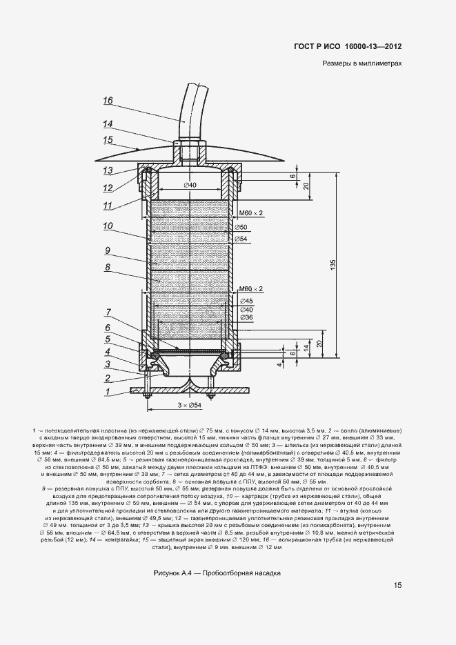Страница 19 ГОСТ Р ИСО 16000-13-2012