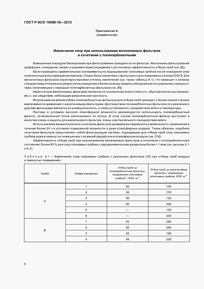 Страница 12 ГОСТ Р ИСО 16000-16-2012