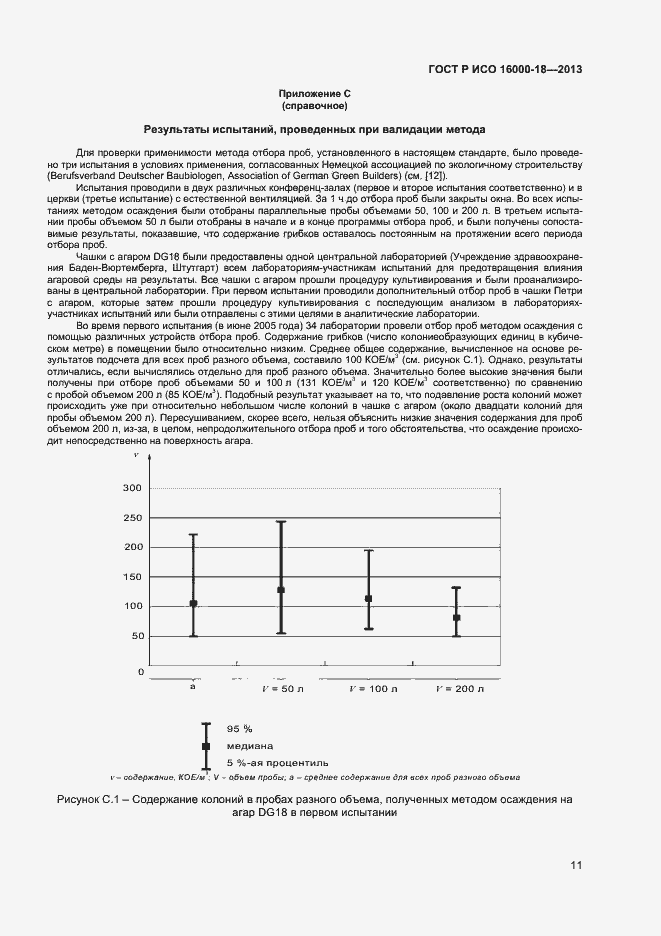 Страница 14 ГОСТ Р ИСО 16000-18-2013