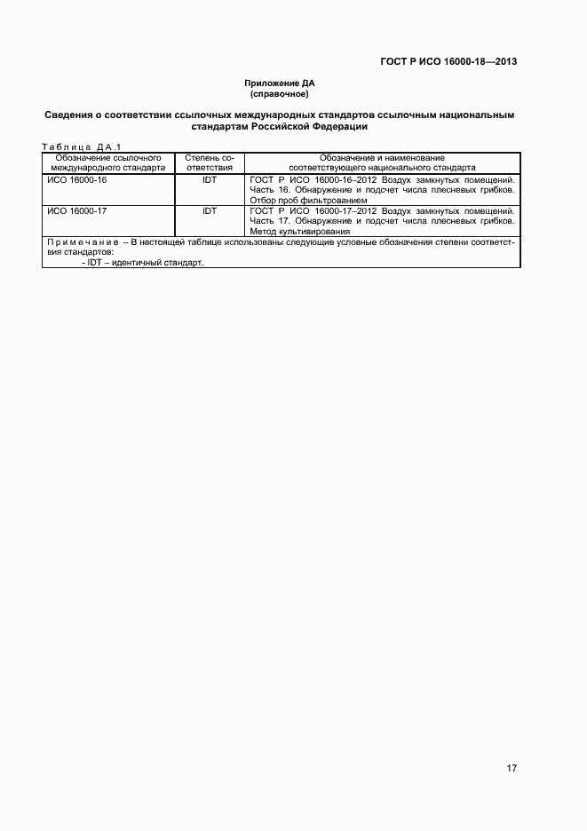 Страница 20 ГОСТ Р ИСО 16000-18-2013