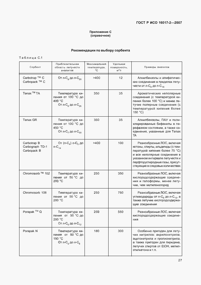 Страница 29 ГОСТ Р ИСО 16017-2-2007