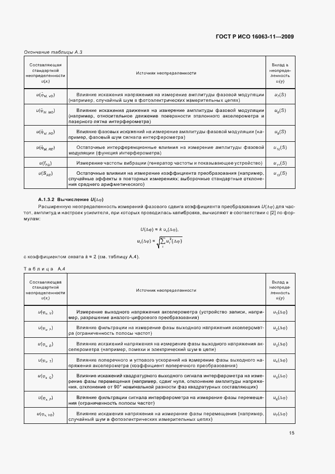 Страница 19 ГОСТ Р ИСО 16063-11-2009