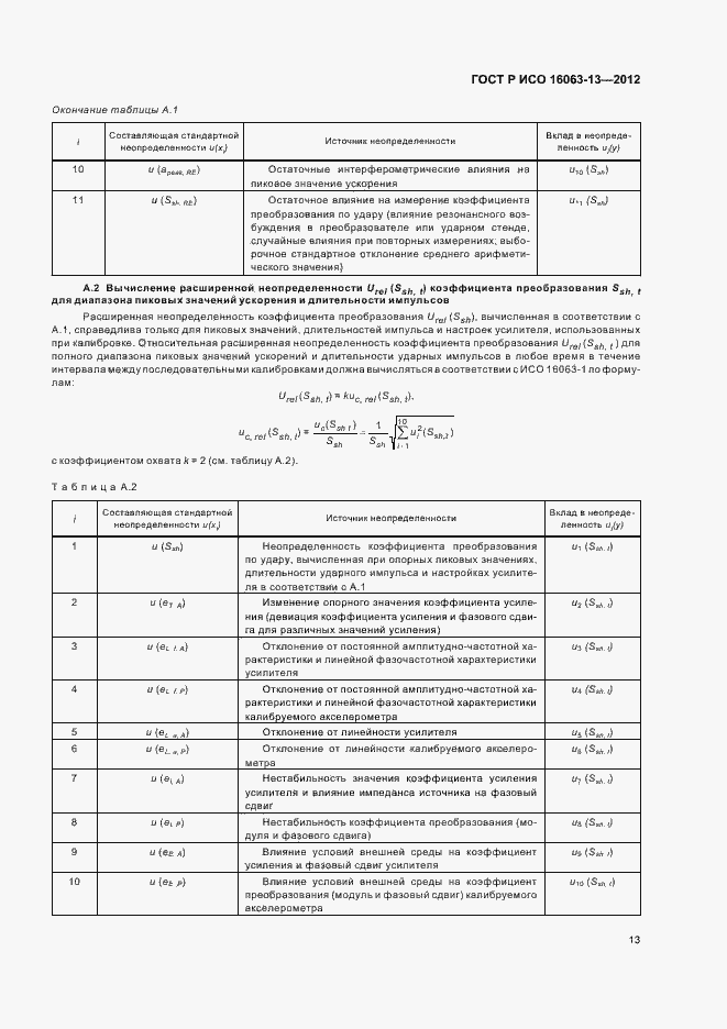 Страница 16 ГОСТ Р ИСО 16063-13-2012