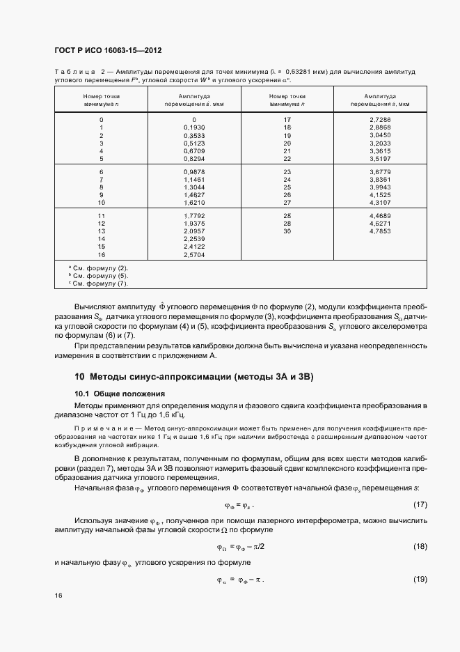 Страница 19 ГОСТ Р ИСО 16063-15-2012
