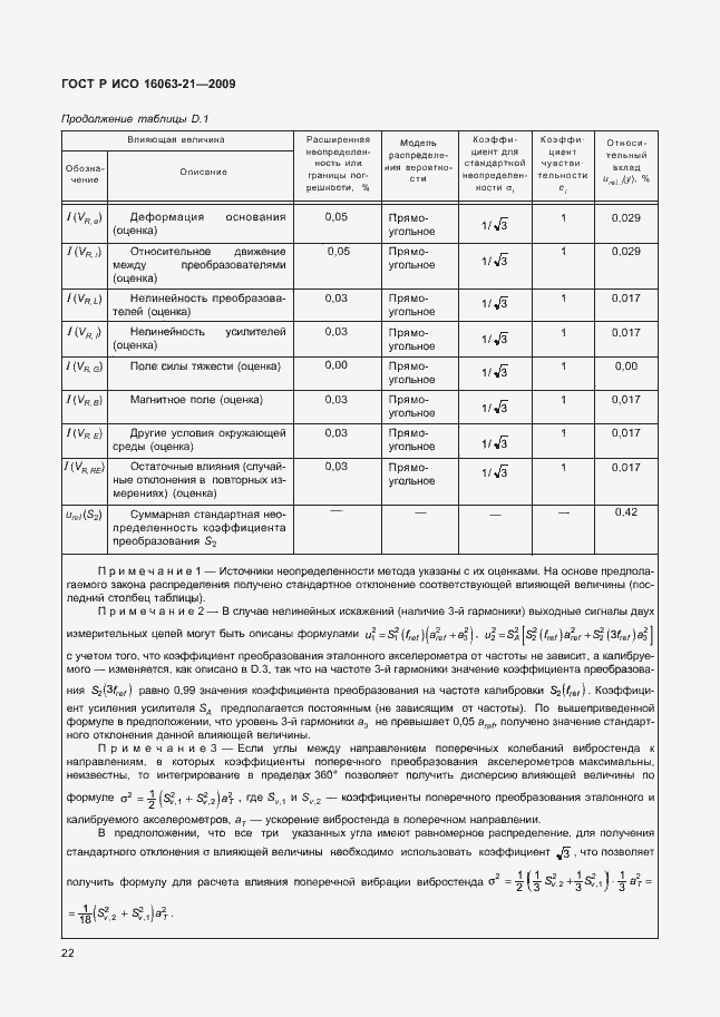 Страница 26 ГОСТ Р ИСО 16063-21-2009