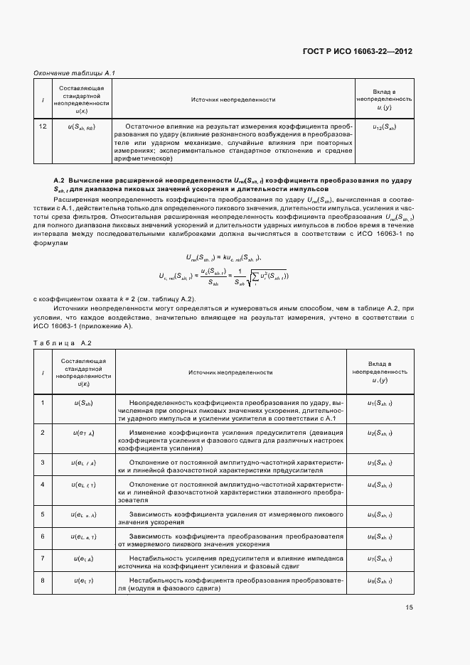 Страница 17 ГОСТ Р ИСО 16063-22-2012