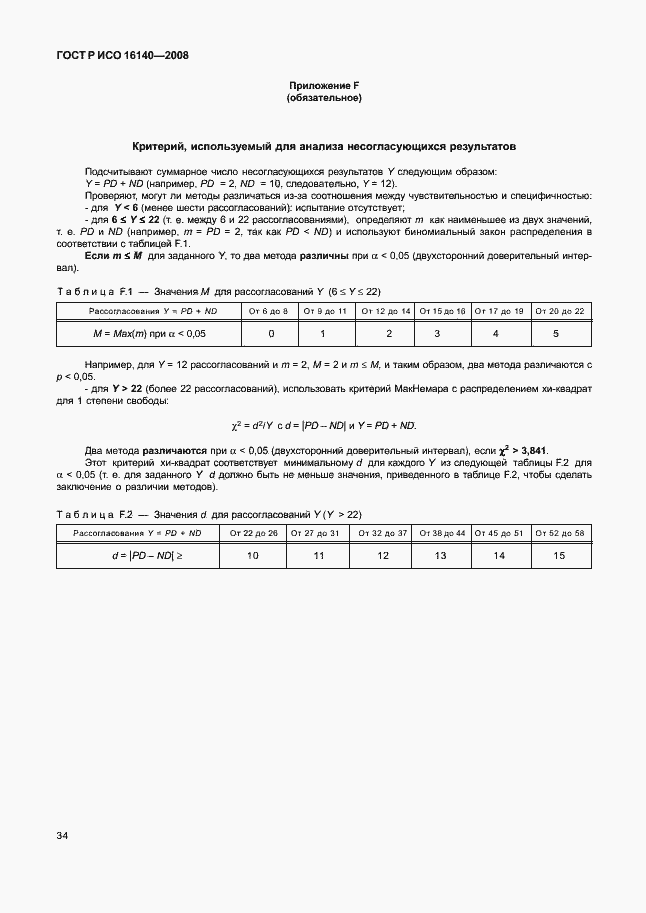 Страница 38 ГОСТ Р ИСО 16140-2008